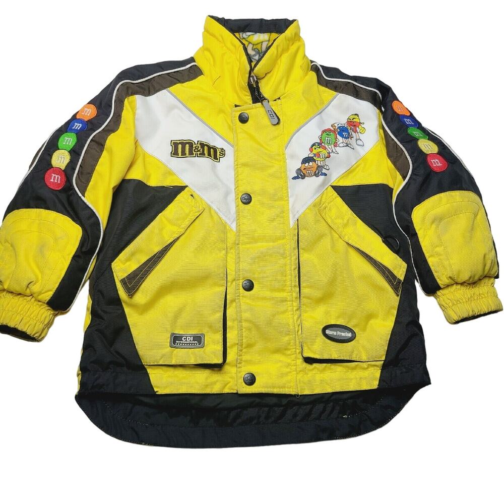 Vintage Choko M&M Snow Ski Jacket Kids Size 5 Insulated Storm Proofed